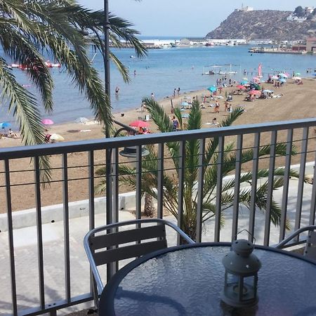El Puerto de Mazarrón Bahia Mazarron Apartamento En Primera Linea Playa מראה חיצוני תמונה