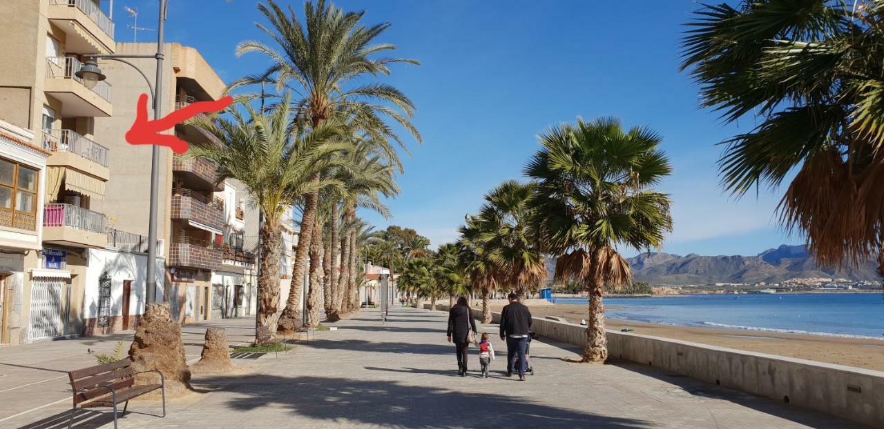 El Puerto de Mazarrón Bahia Mazarron Apartamento En Primera Linea Playa מראה חיצוני תמונה